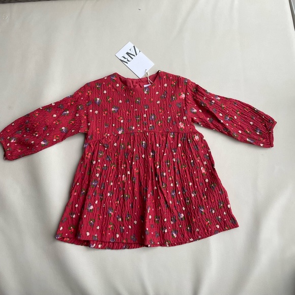 Zara Other - Zara Kids Floral Dress 9-12 months